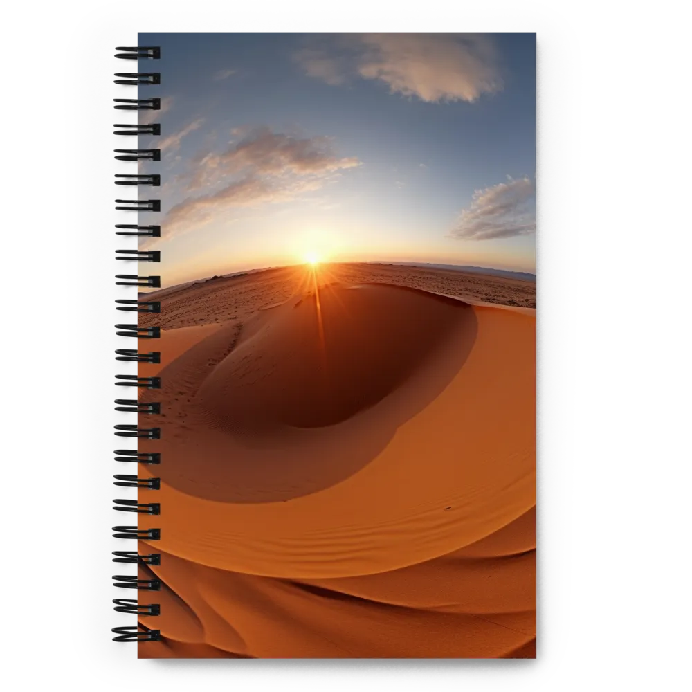 Serenity in Sand | Spiral Notebook