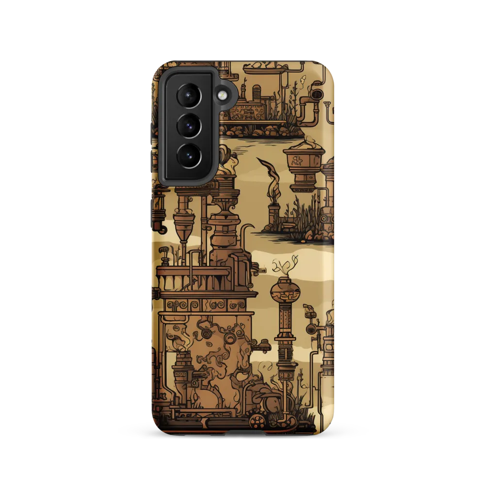 Whimsical Industrial Landscape