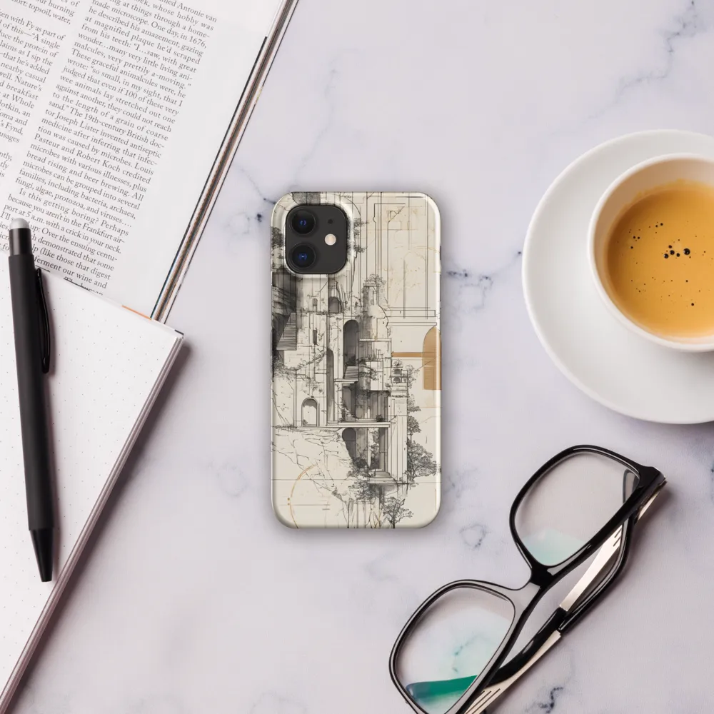 Ethereal Architectures | Phone Case |  12 Mini | Snap Case | Glossy