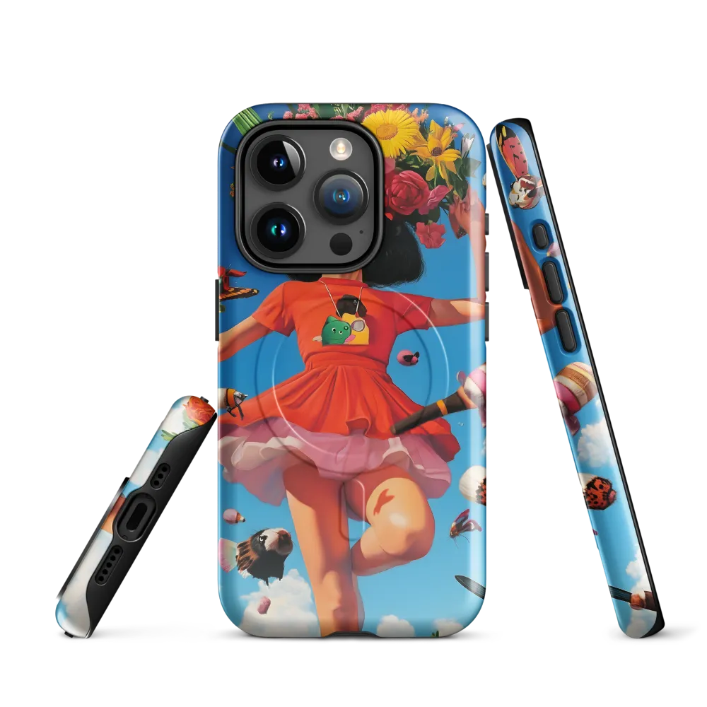 Joyful Whimsy | Phone Case |  15 Pro | MagSafe® Tough Case | Glossy