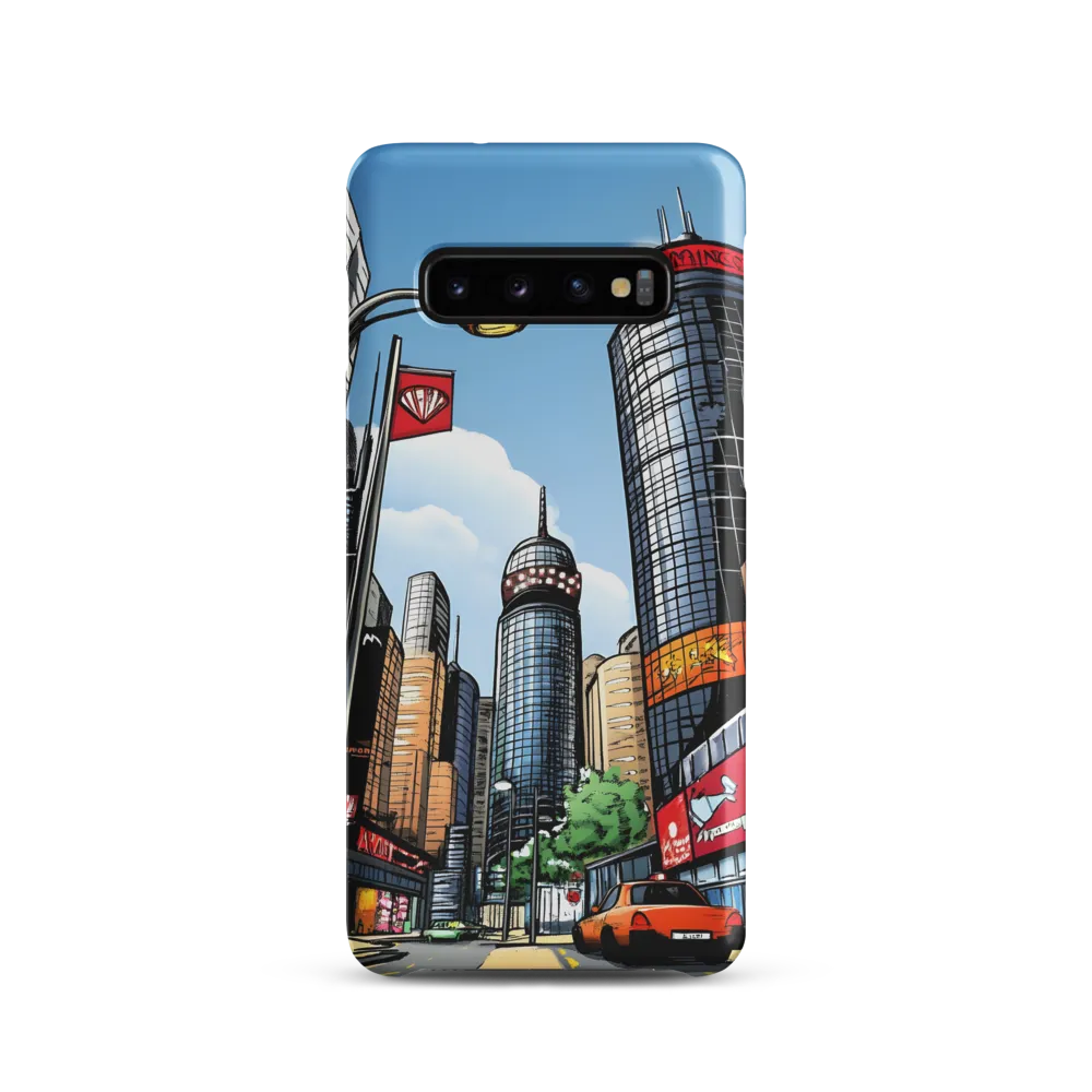 Urban Pulse: A Comic Cityscape