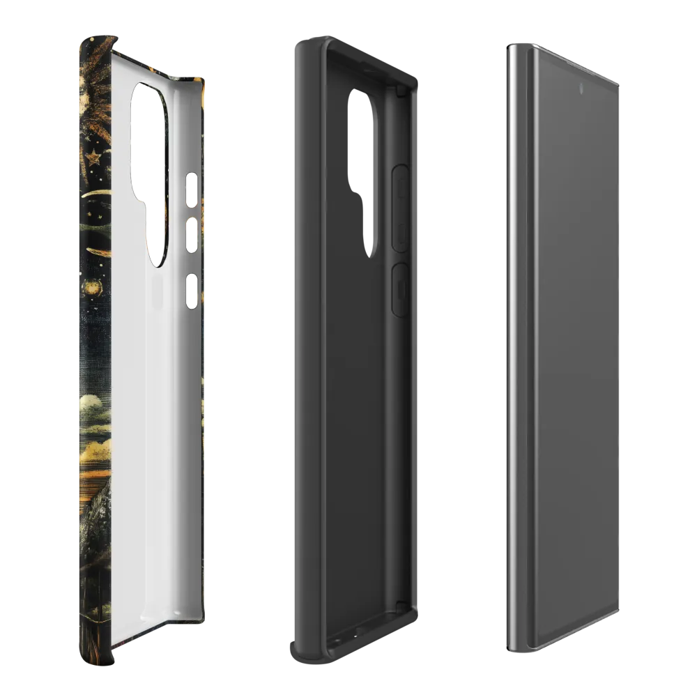 Cosmic Curiosity: A Journey Beyond Earth | Phone Case |  S22 Ultra | Tough Case | Matte