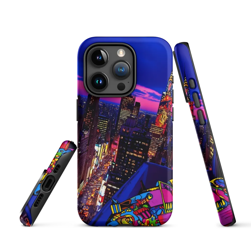 Neon Twilight: A City in Vibrance