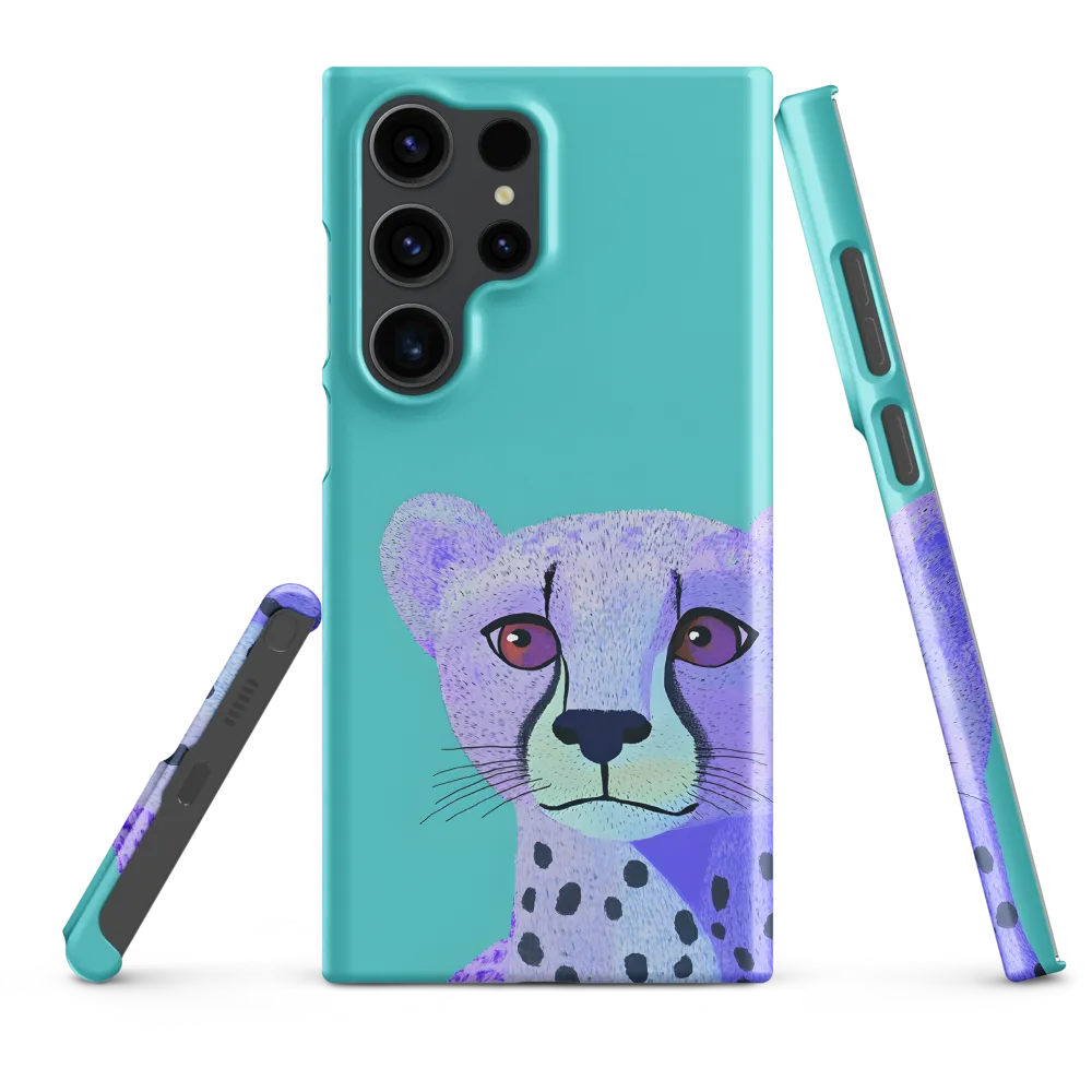 Curious Cheetah | Phone Case |  S23 Ultra | Snap Case | Matte