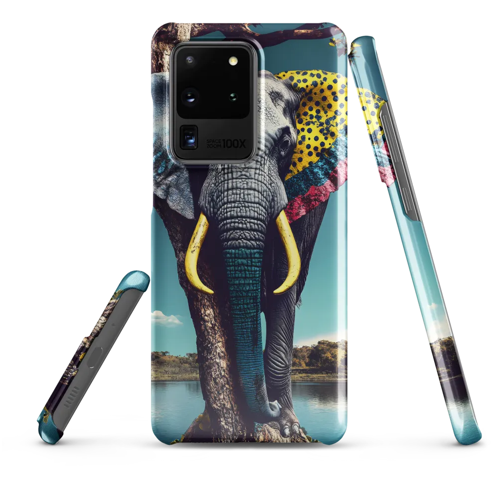 Playful Elegance: The Surreal Elephant