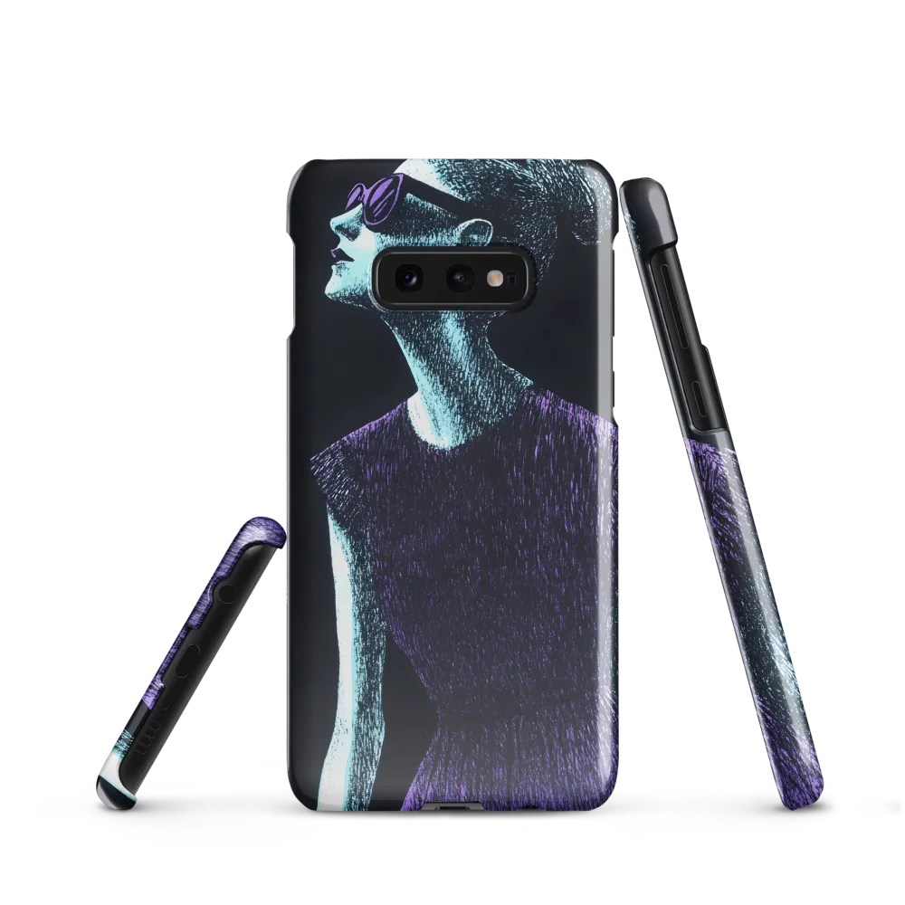 Contemplative Elegance | Phone Case |  S10e | Snap Case | Glossy