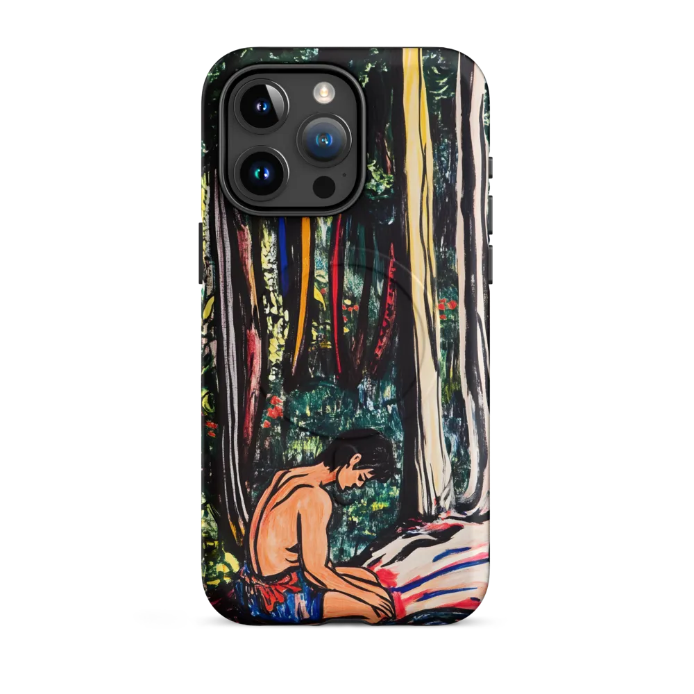 Contemplation in Nature | Phone Case |  15 Pro Max | MagSafe® Tough Case | Matte