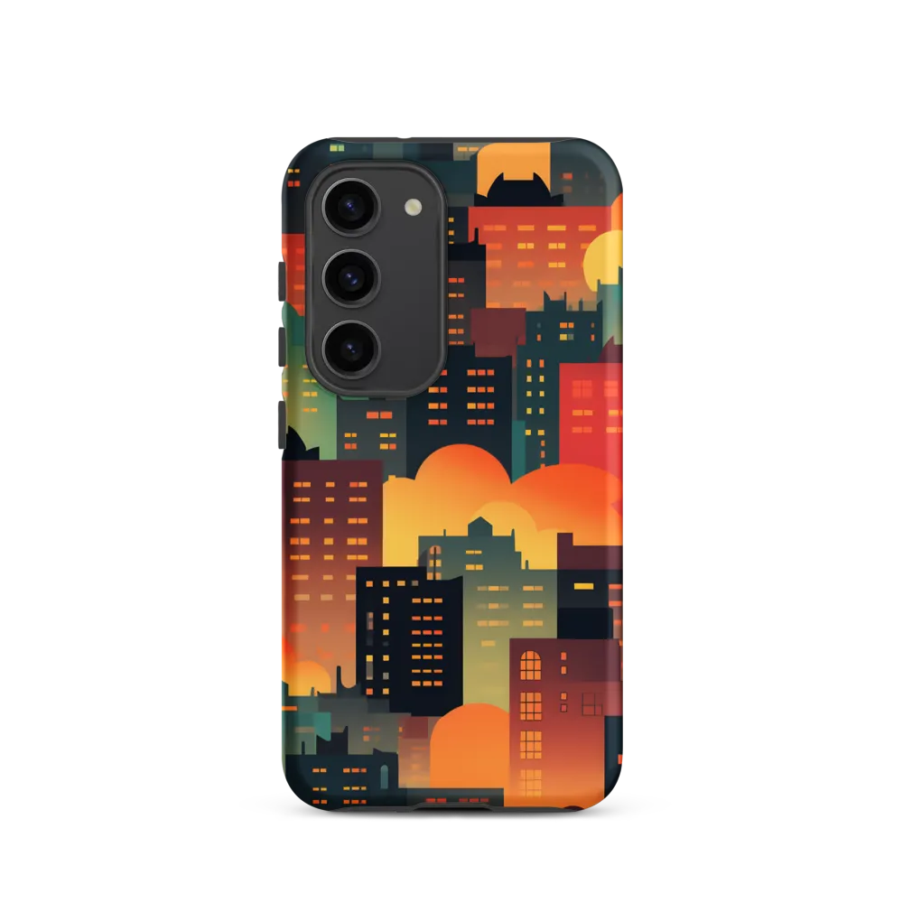 Twilight in the Concrete Jungle | Phone Case |  S23 | Tough Case | Matte