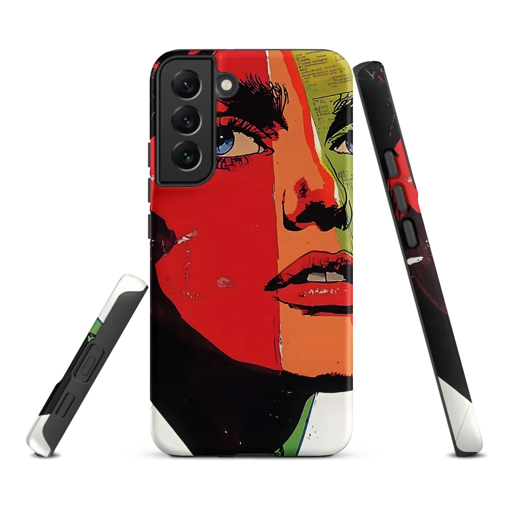 Vibrant Expressions: A Pop Art Portrait