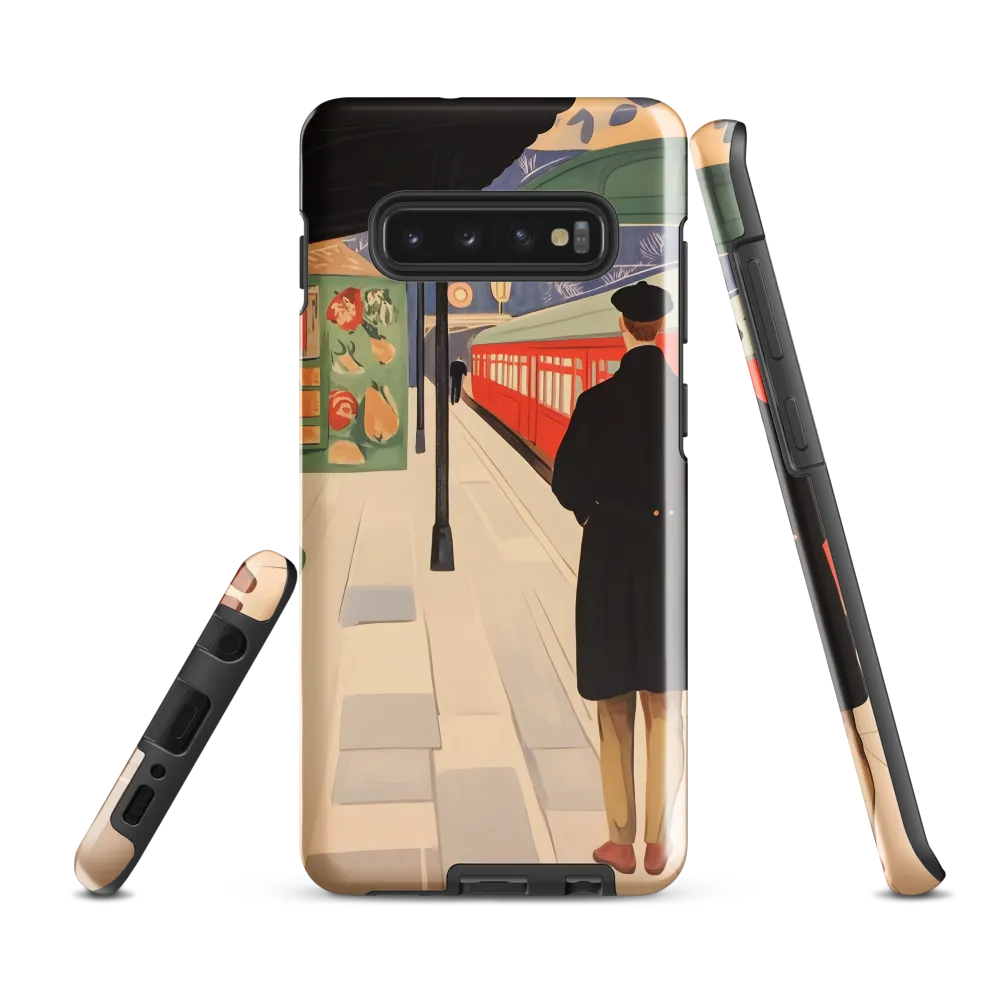 A Moment at the Station | Phone Case |  S10 Plus | Tough Case | Glossy