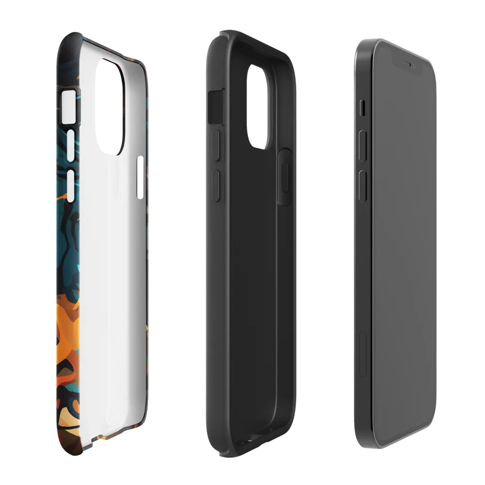 Tropical Enigma: A Wildlife Quartet | Phone Case |  12 | Tough Case | Glossy
