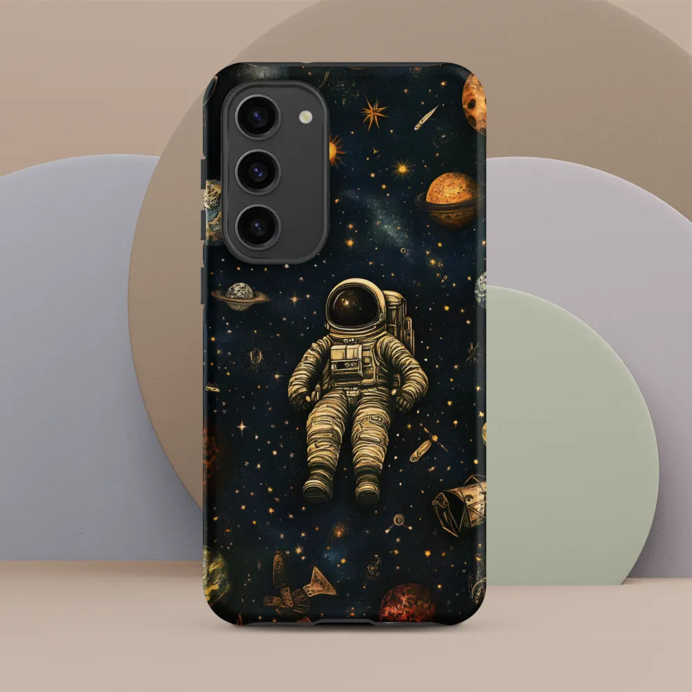 Cosmic Voyage: An Astronaut's Solitude