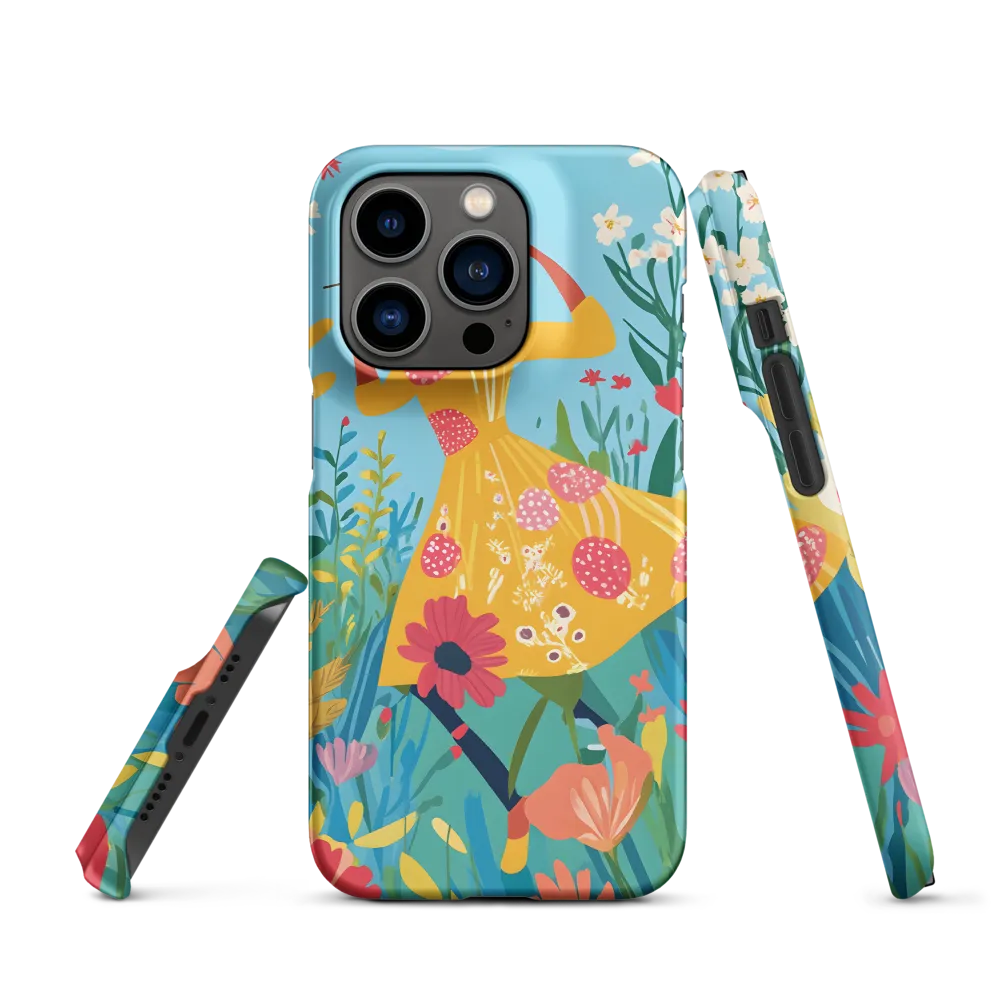 Dancing Among Blossoms | Phone Case |  14 Pro | Snap Case | Matte