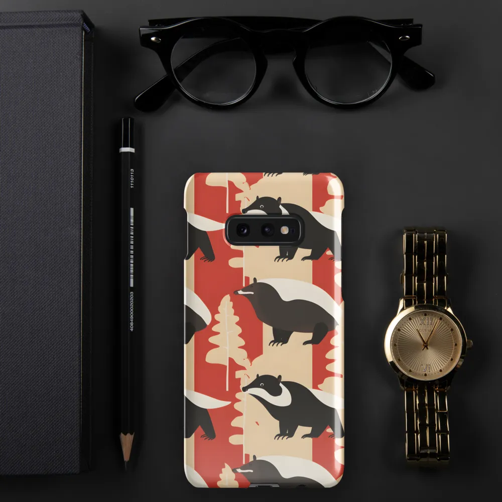 Wildlife Pattern: The Badger Tale