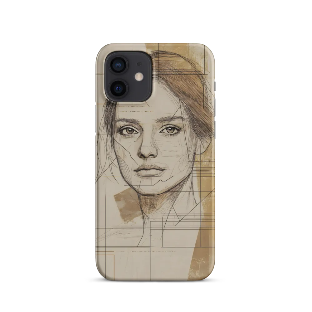 Geometric Elegance: A Modern Portrait