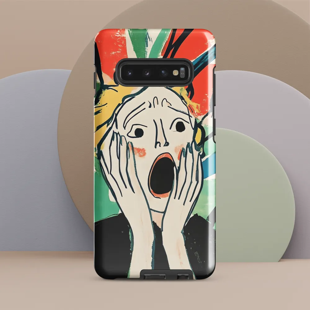 Echoes of Fear | Phone Case |  S10 Plus | Tough Case | Glossy