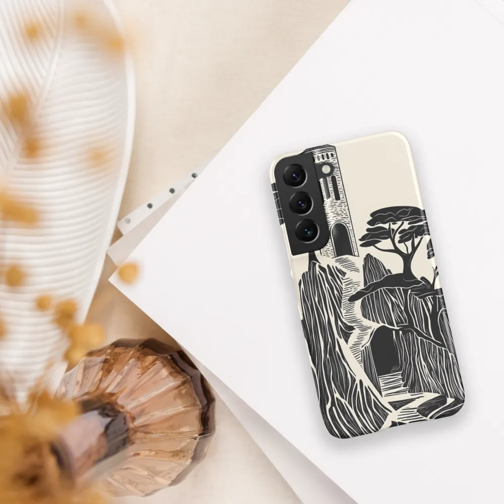 Echoes of a Mystical Tower | Phone Case |  S22 | Snap Case | Matte