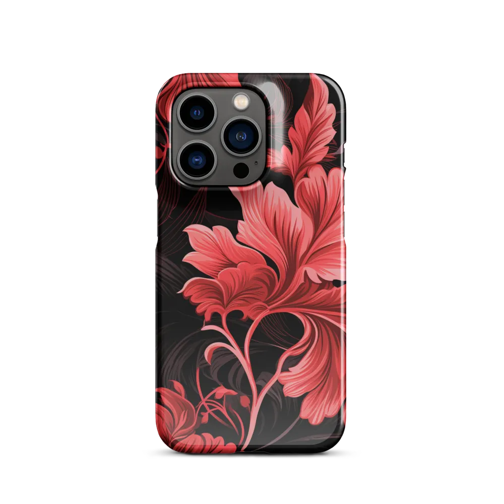 Tropical Elegance in Red