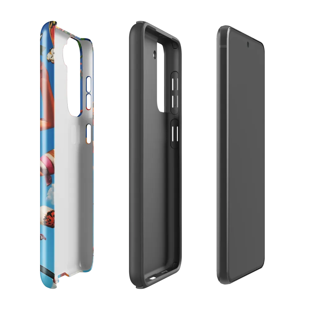 Joyful Whimsy | Phone Case |  S21 FE | Tough Case | Glossy