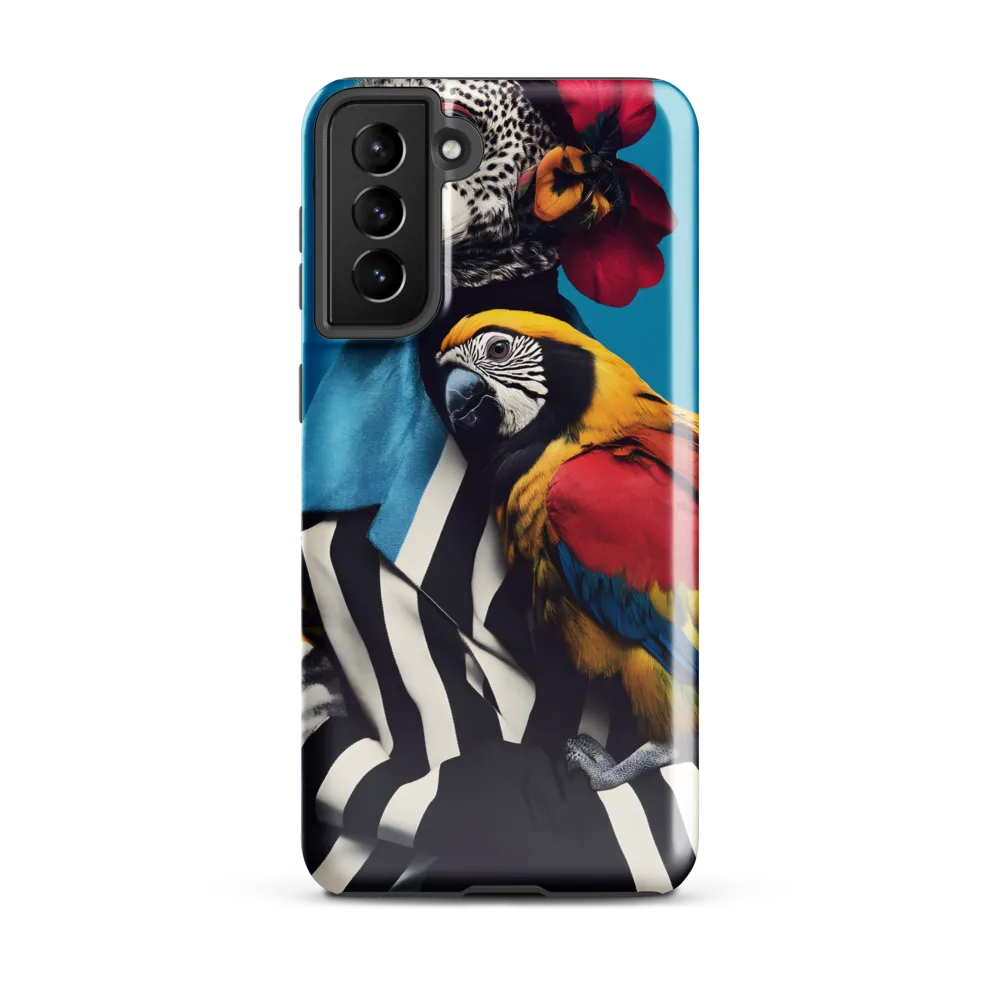 Vibrant Fusion of Flora and Fauna