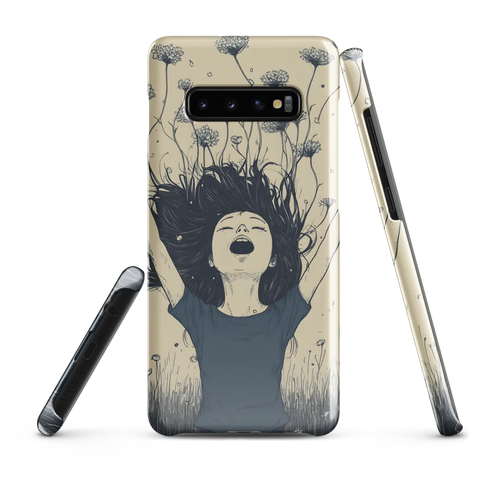 Embracing Nature's Joy | Phone Case |  S10 Plus | Snap Case | Glossy