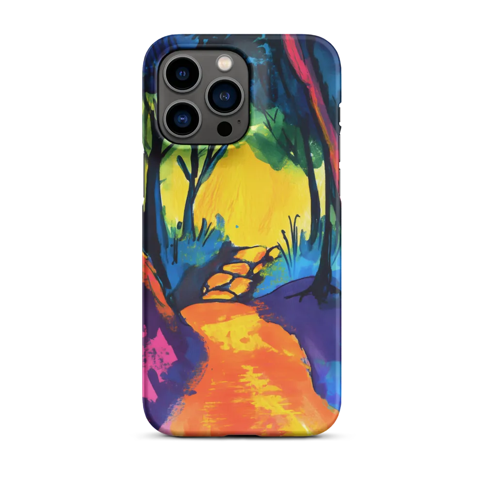 Path Through a Vibrant Forest