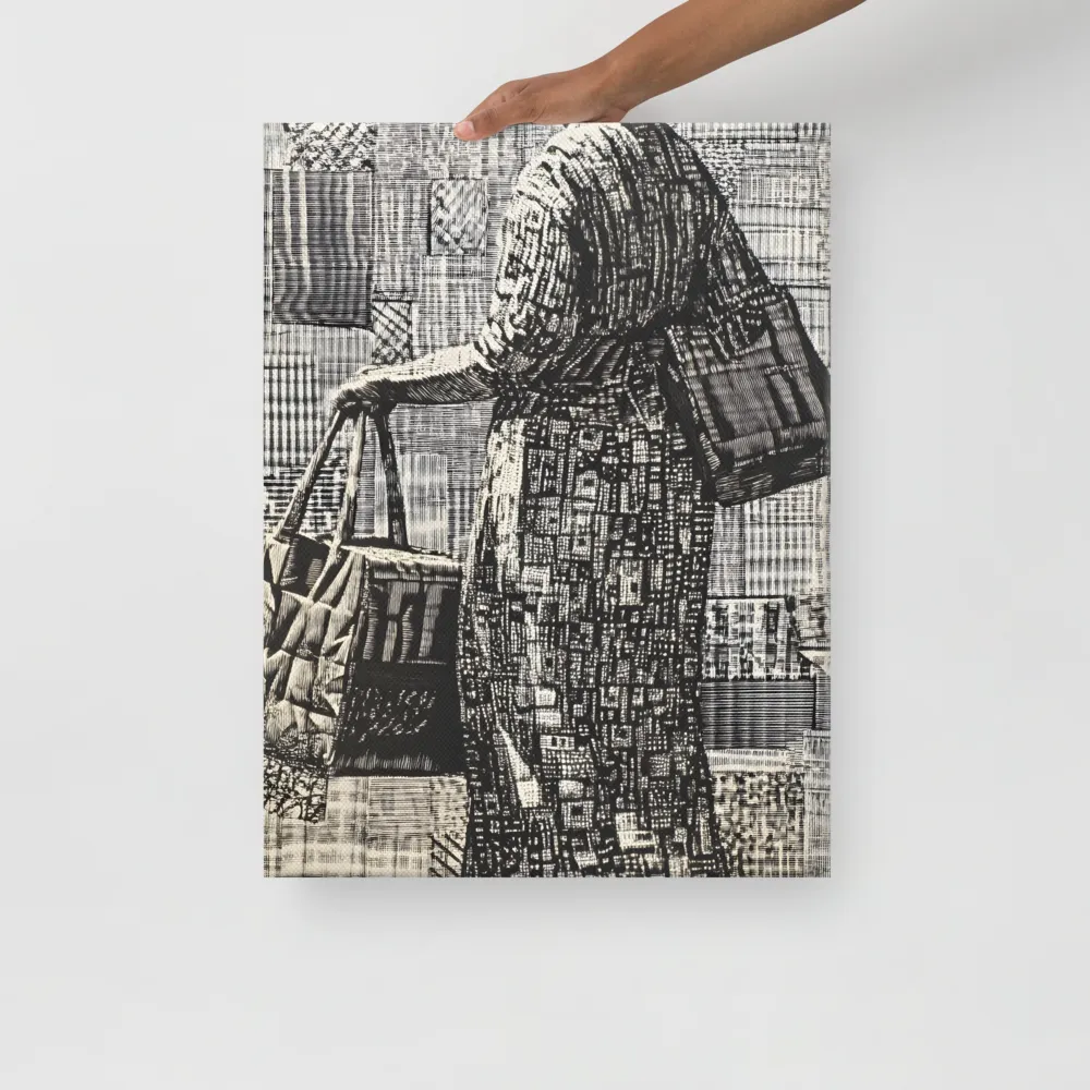 Urban Reflections: A Shopping Narrative | Canvas | 18″×24″
