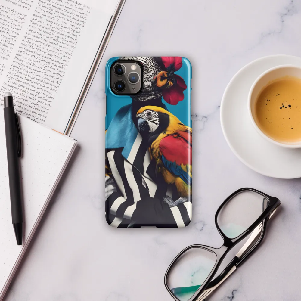 Vibrant Fusion of Flora and Fauna | Phone Case |  11 Pro Max | Snap Case | Glossy