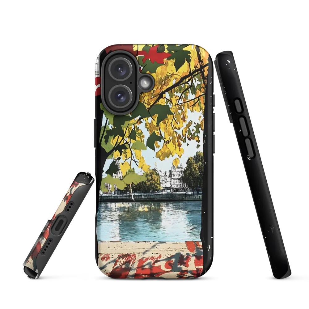 Nostalgic Reflections in Autumn Colors | Phone Case