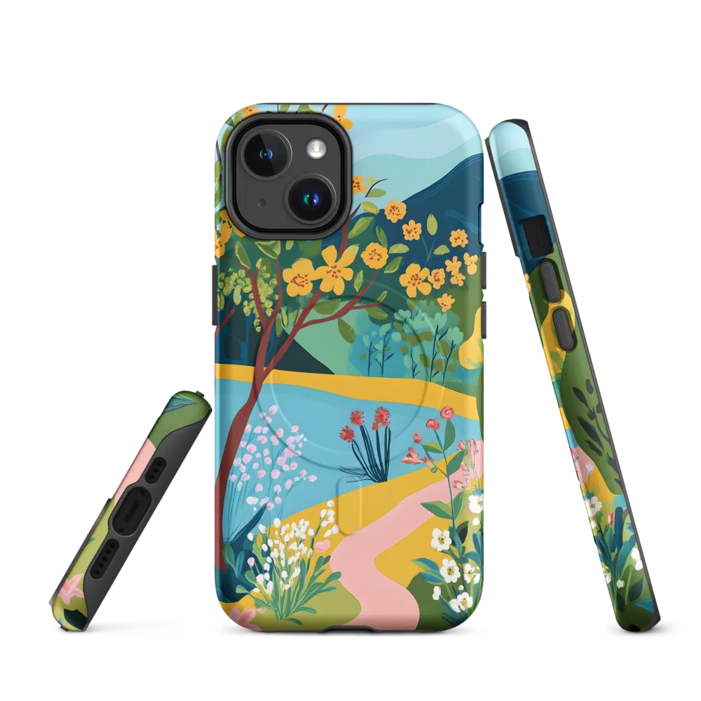 Blossoms by the Tranquil Waters