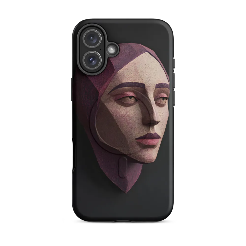 Geometric Elegance: A Contemporary Portrait