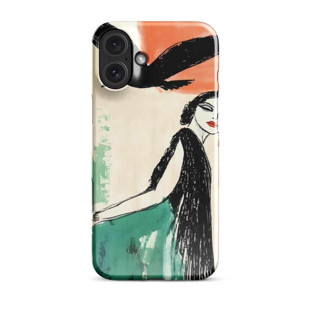 Elegance in Flight | Phone Case |  16 Plus | Snap Case | Glossy