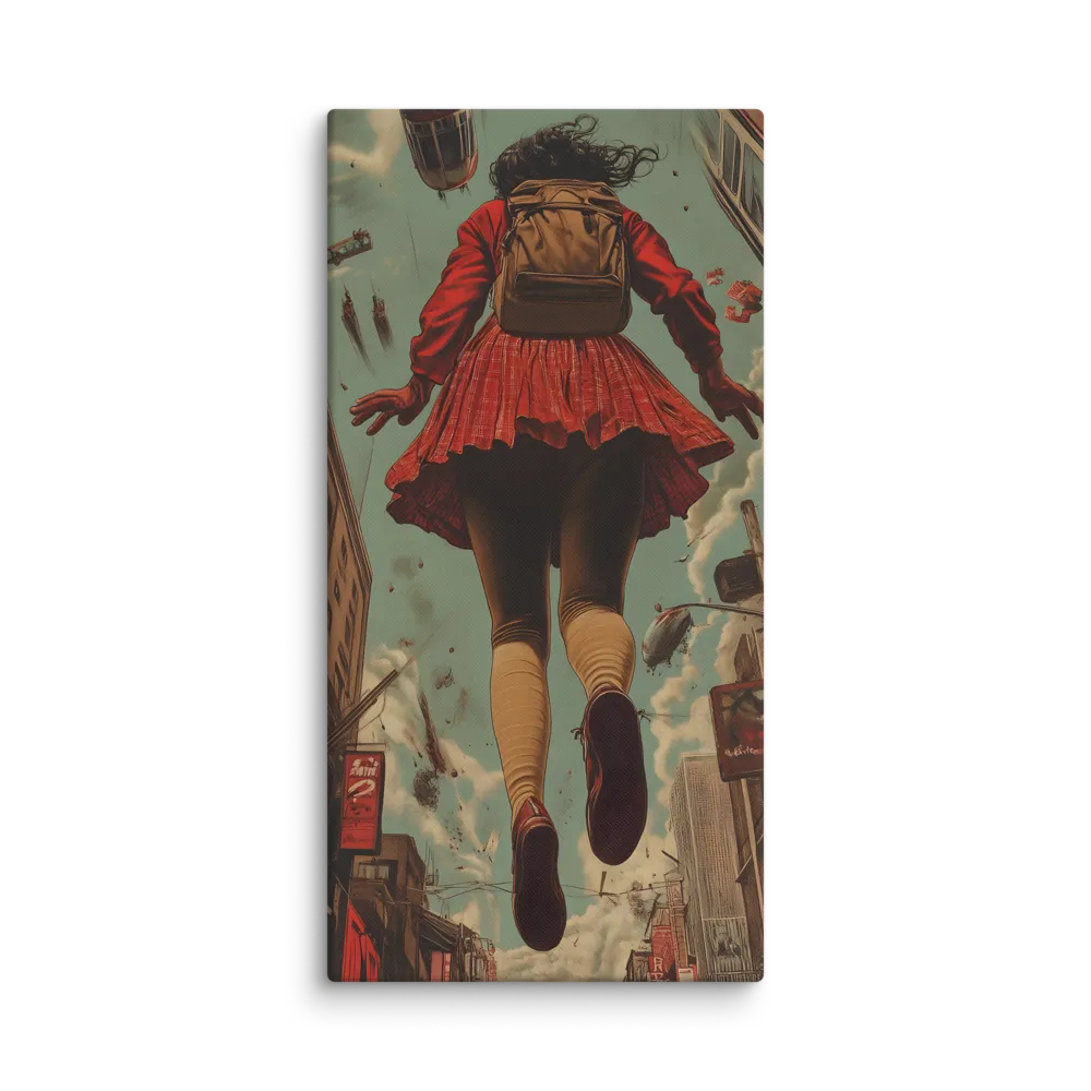 Flight of the Urban Dreamer | Canvas | 16″×32″