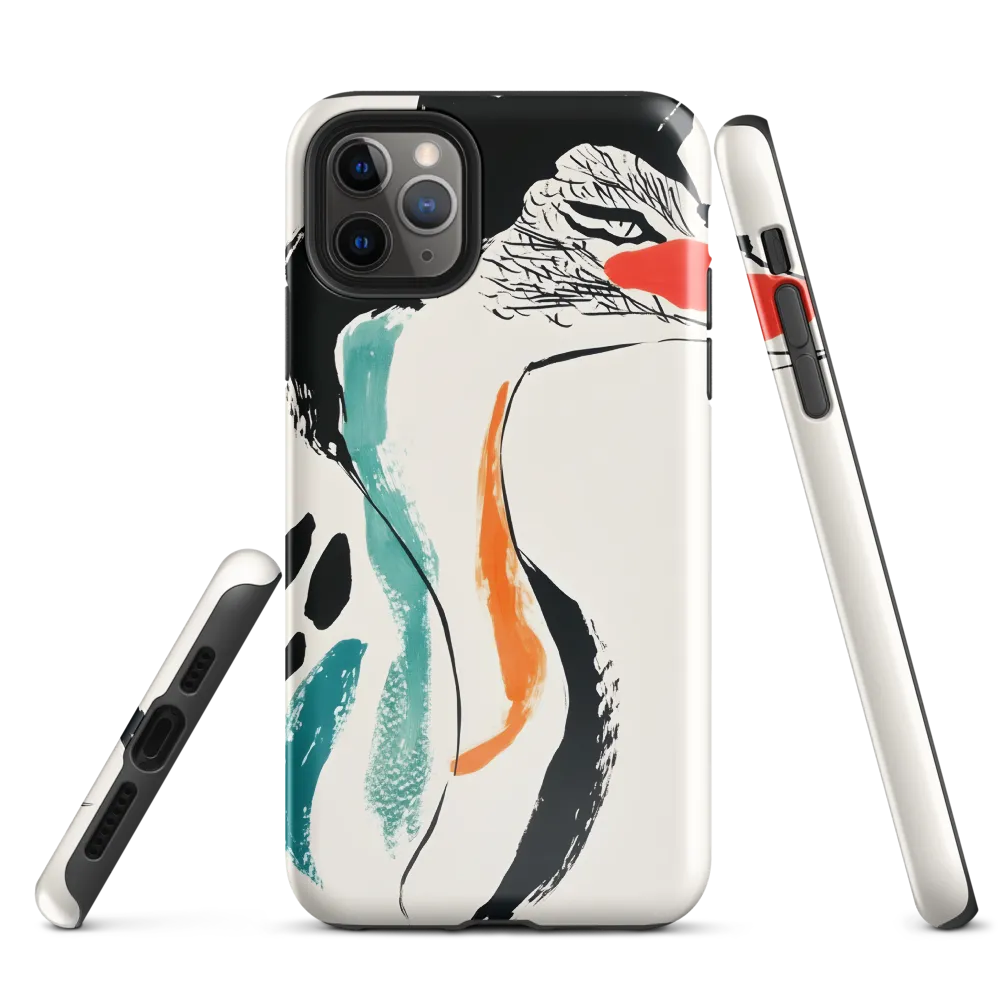 Fox in Bold Lines | Phone Case |  11 Pro Max | Tough Case | Glossy