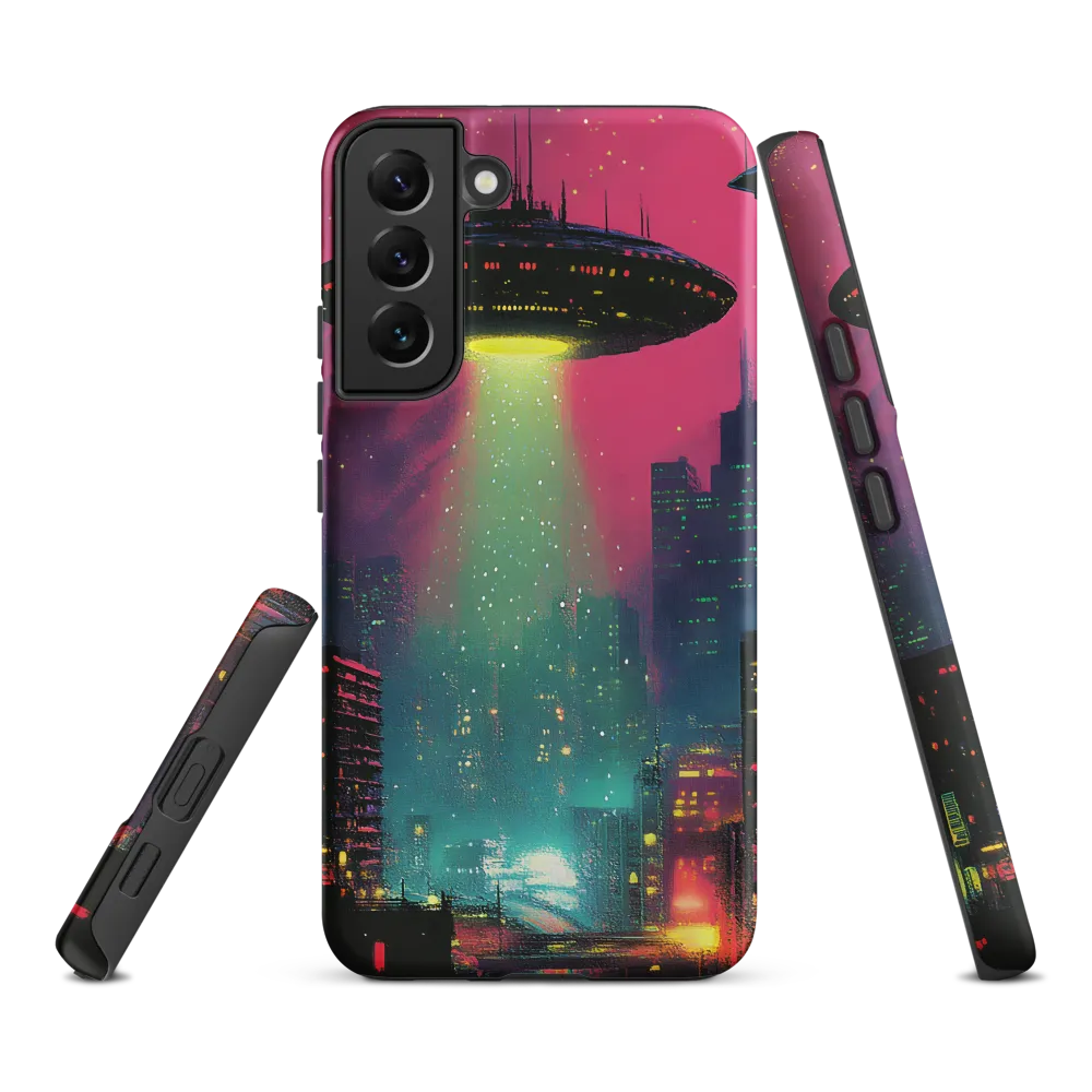 Encounter Above Neon Heights | Phone Case |  S22 Plus | Tough Case | Matte