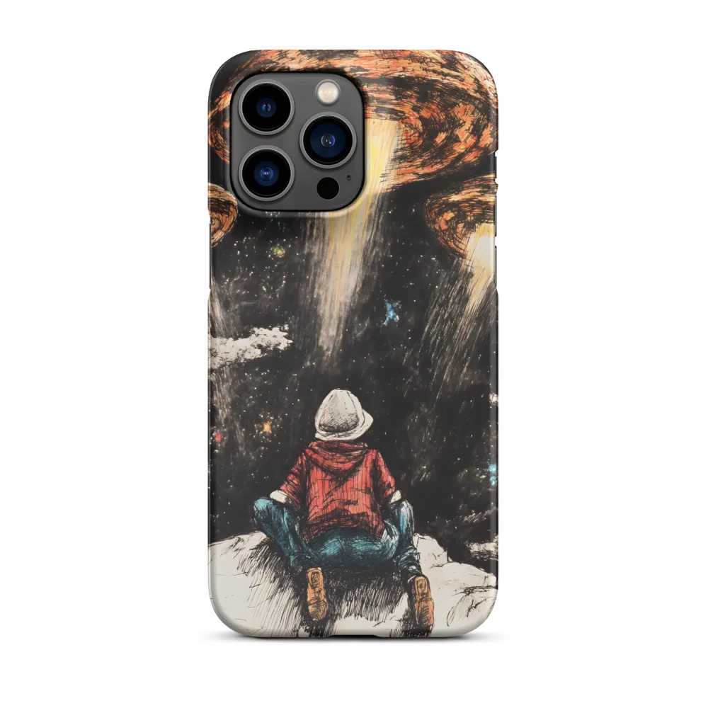 Gazing into the Unknown: A Child's Wonder in Space