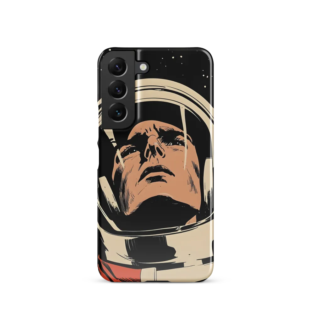 Gaze of the Astronaut | Phone Case |  S22 | Snap Case | Glossy