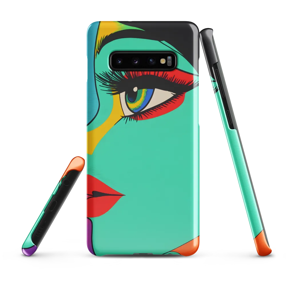 A Vibrant Portrait | Phone Case |  S10 Plus | Snap Case | Glossy