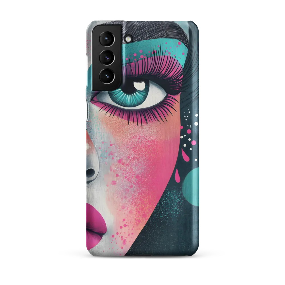 Vibrant Gaze | Phone Case |  S21 Plus | Snap Case | Matte