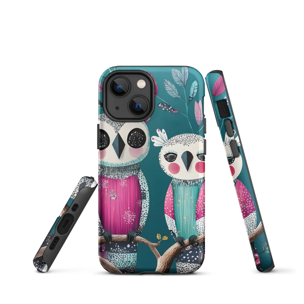 Whimsical Duo: A Celebration of Nature and Color