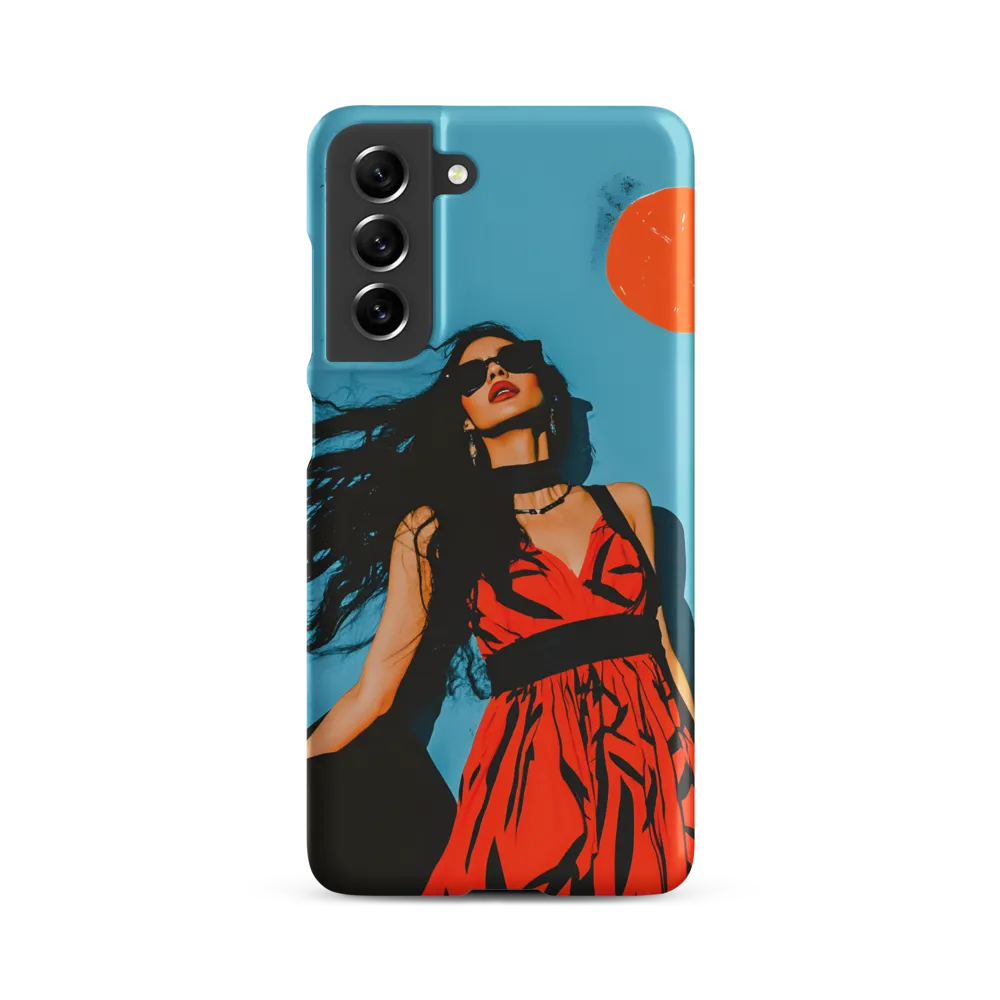Sunset in Fashion: A Modern Portrait