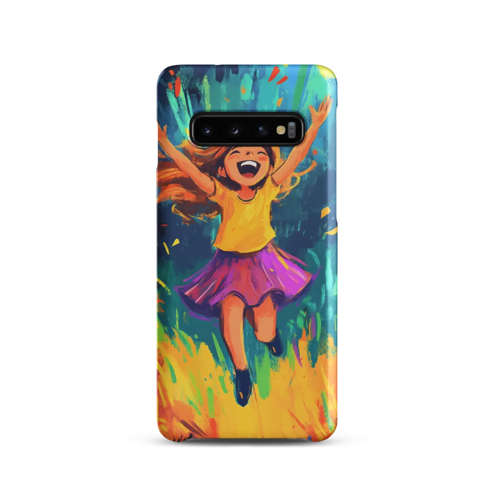 Joyful Escape into Nature | Phone Case |  S10 | Snap Case | Matte