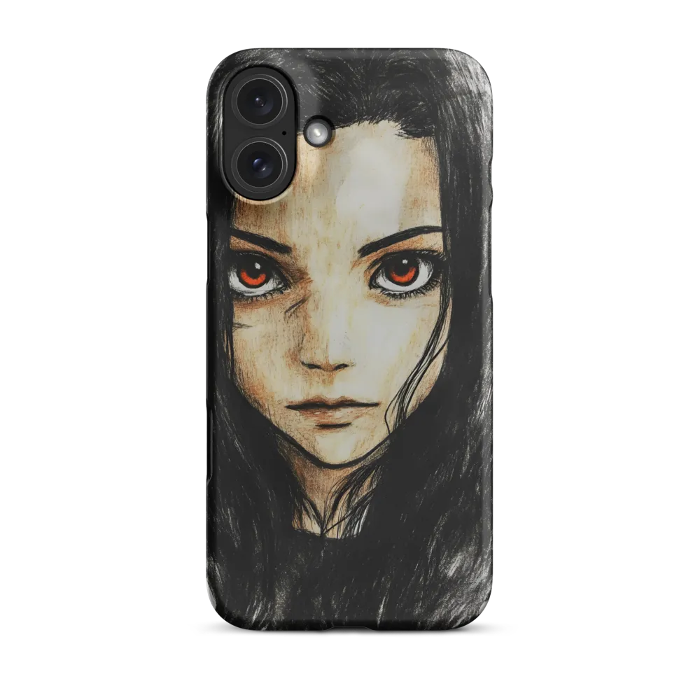 Eyes of Intensity | Phone Case |  16 Plus | Snap Case | Matte