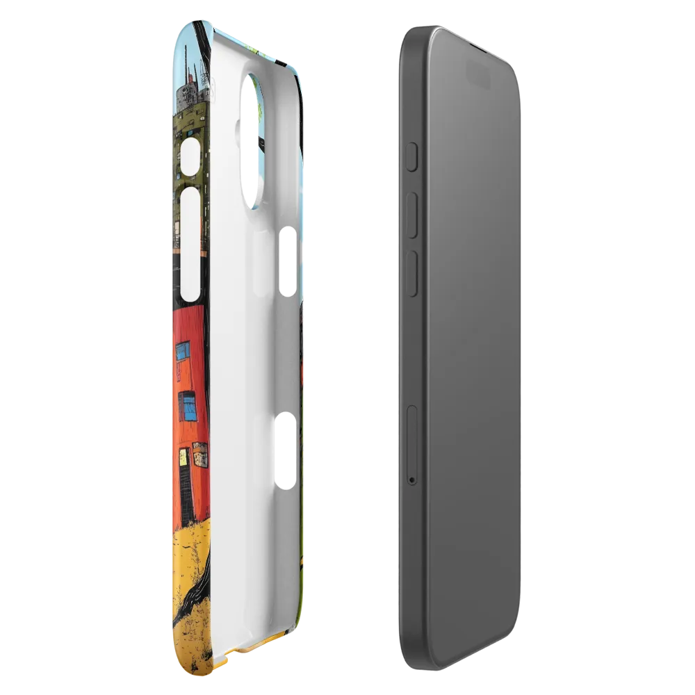 Futuristic Urban Dreamscape | Phone Case |  16 Plus | Snap Case | Glossy