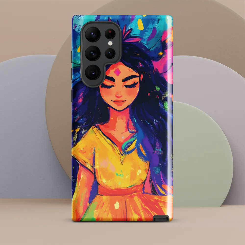 Serenity in Color | Phone Case |  S22 Ultra | Tough Case | Glossy