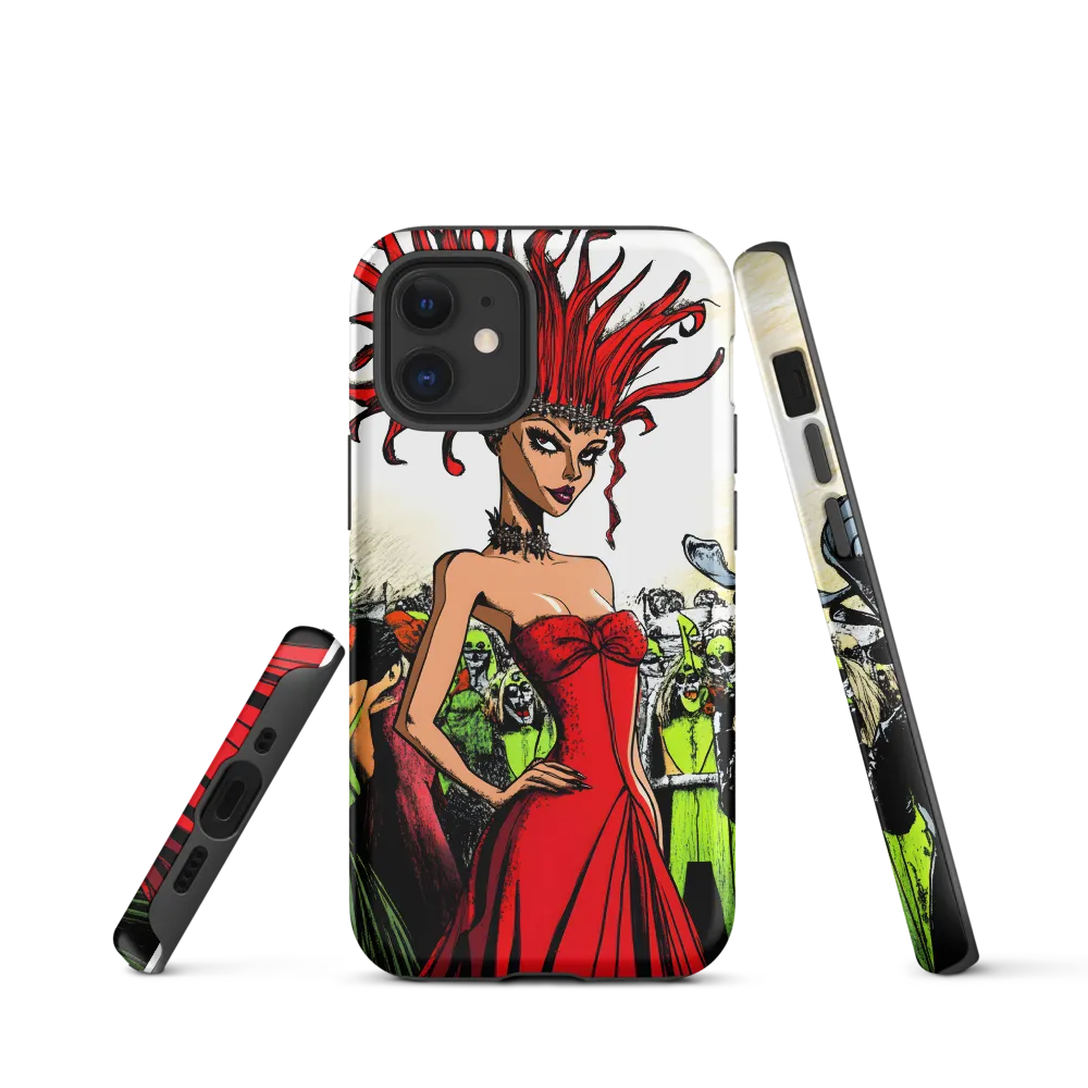 Fiery Elegance: A Fashion Statement