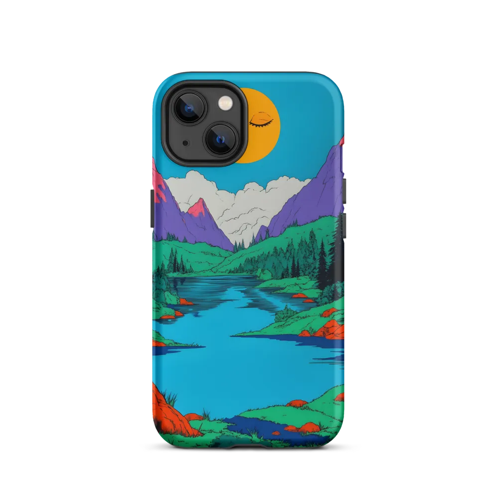 Whimsical Serenity in Vibrant Colors