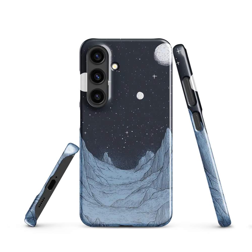 Whispers of the Cosmos | Phone Case |  S24 | Snap Case | Glossy
