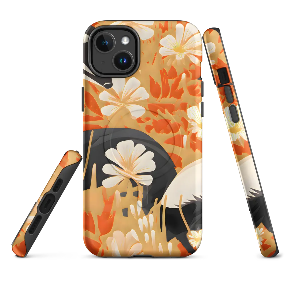 Whimsical Badgers in Bloom