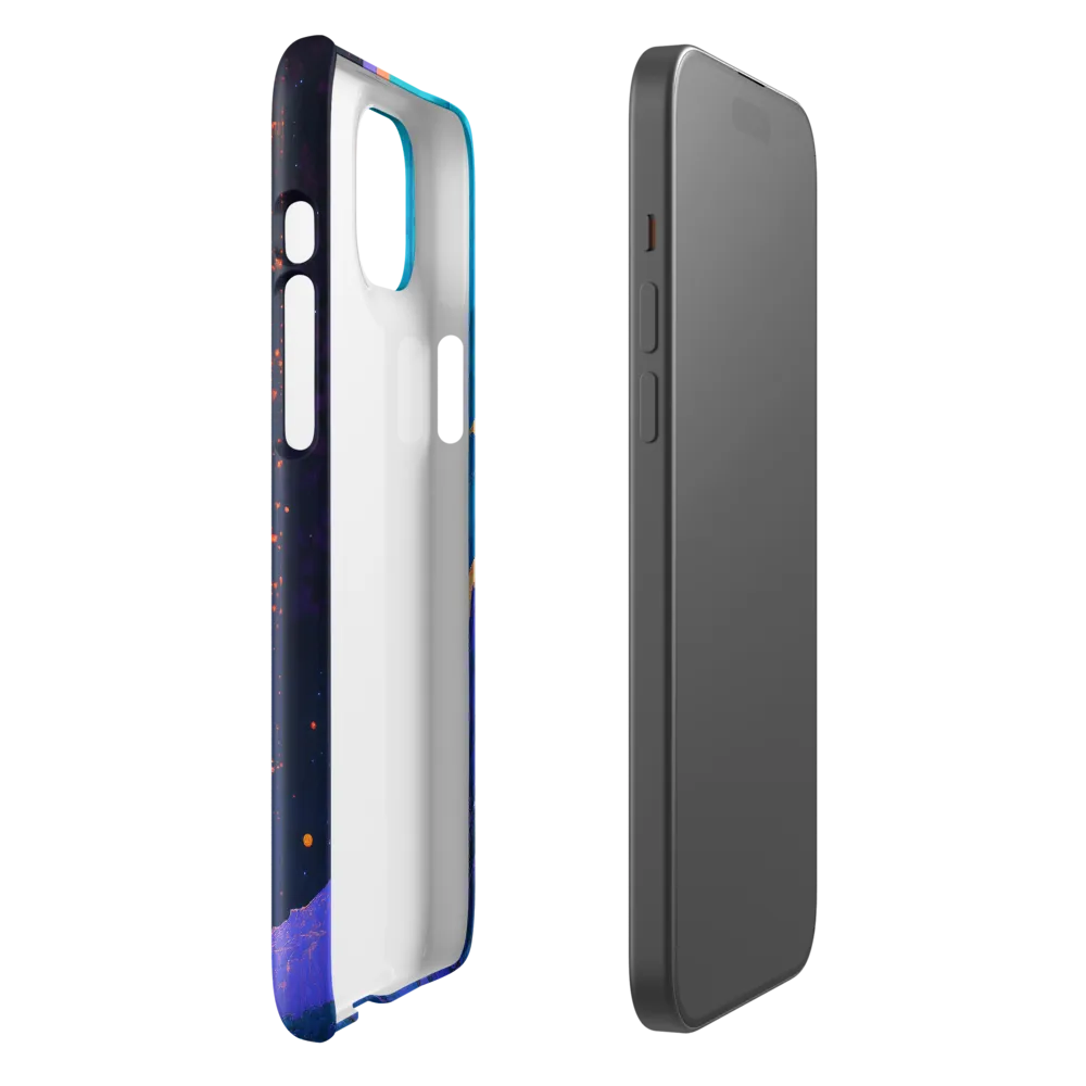 Celestial Harmony: A Surreal Exploration of Space | Phone Case |  15 Plus | Snap Case | Glossy